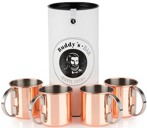 Buddy's Becher »Buddy´s Bar«, (Set, 4 tlg.), Moscow Mule Becher, 450 ml, ho günstig online kaufen