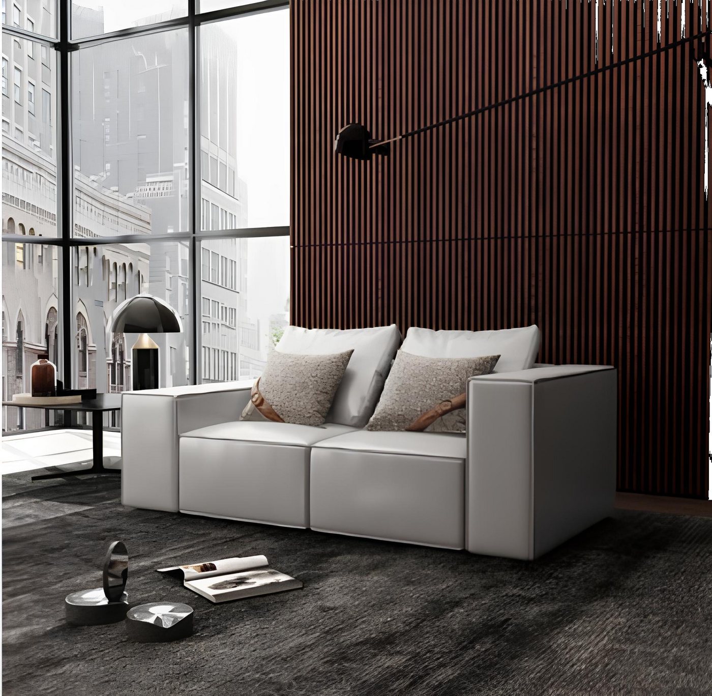 Xlmoebel Sofa 2-Sitzer Sofa in Übergröße Big XXL Couch mit modernem Design günstig online kaufen