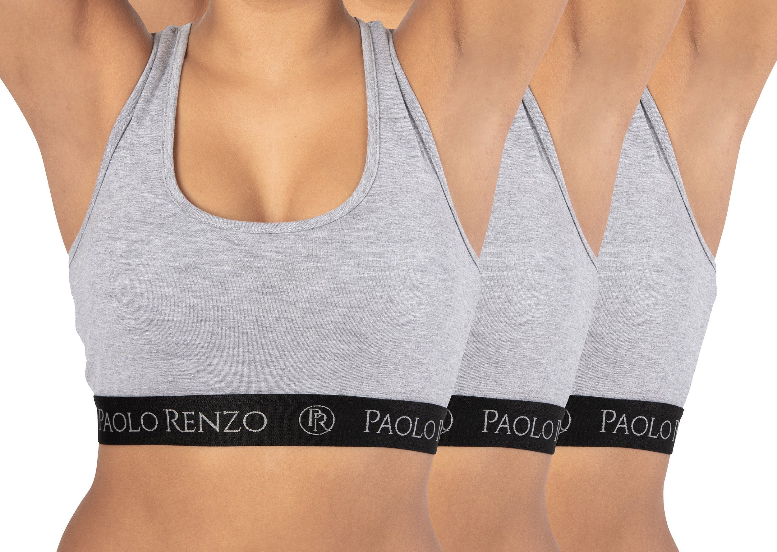 Paolo Renzo Bustier Sports-Collection Atmungsaktive Damen günstig online kaufen
