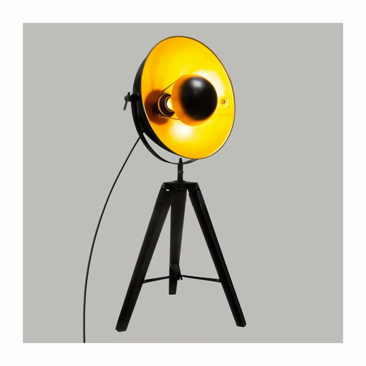 Stehlampe Atmosphera Loft Lahti Stativ Schwarz (30,5 X 29,5 X 70 Cm) günstig online kaufen