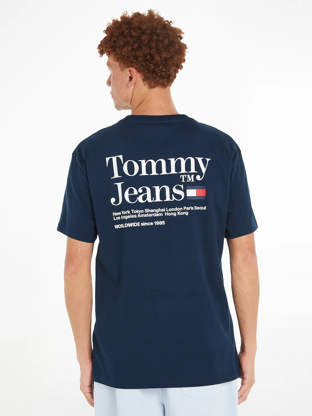 Tommy Jeans T-Shirt TJM REG MODERN TOMMY TM TEE mit großem Aufdruck auf dem günstig online kaufen