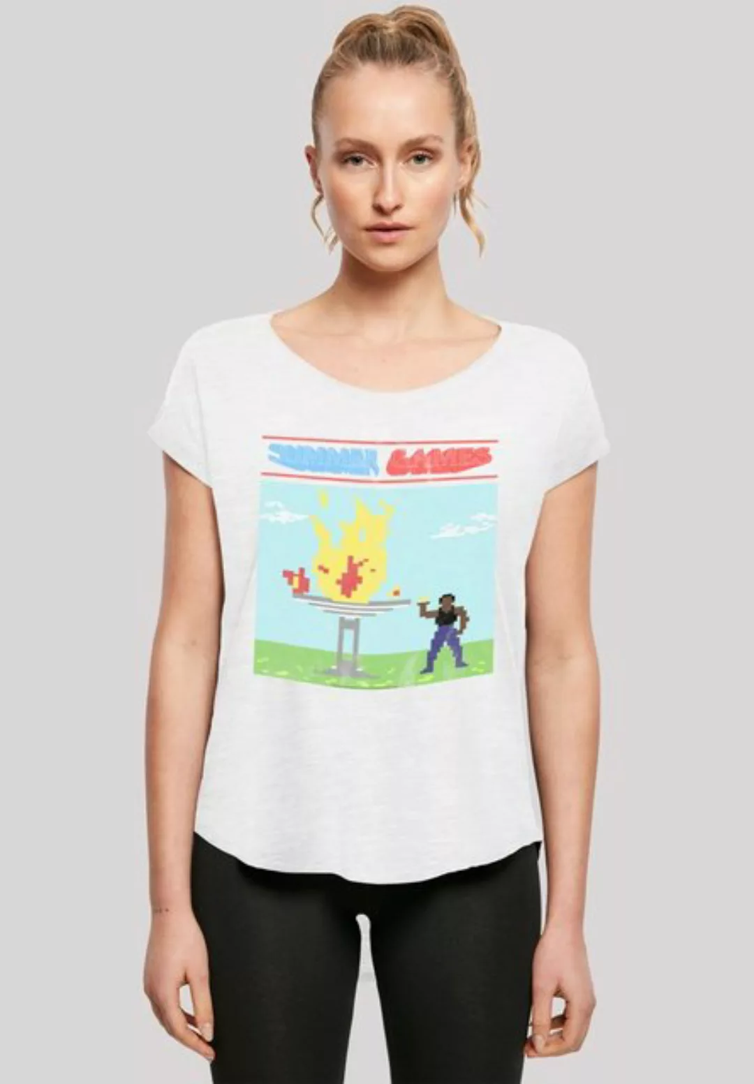 F4NT4STIC T-Shirt "Retro Gaming Summer Games", Print günstig online kaufen