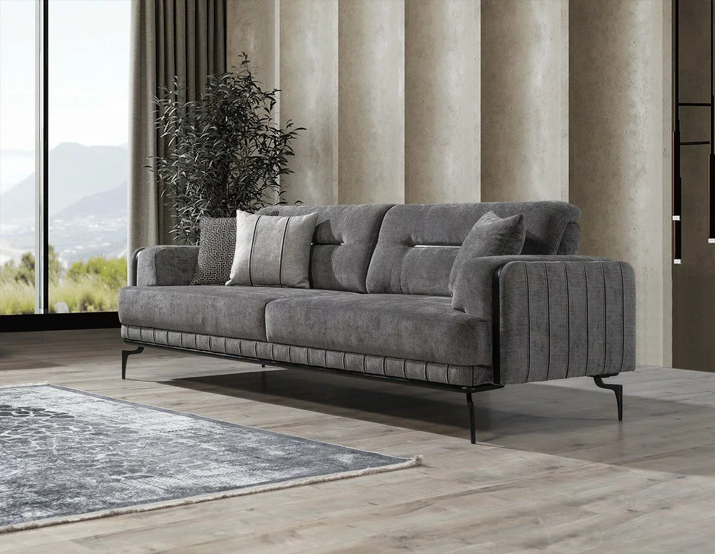 Villa Möbel Sofa Note, 1 Stk. 2-Sitzer, Quality Made in Turkey günstig online kaufen