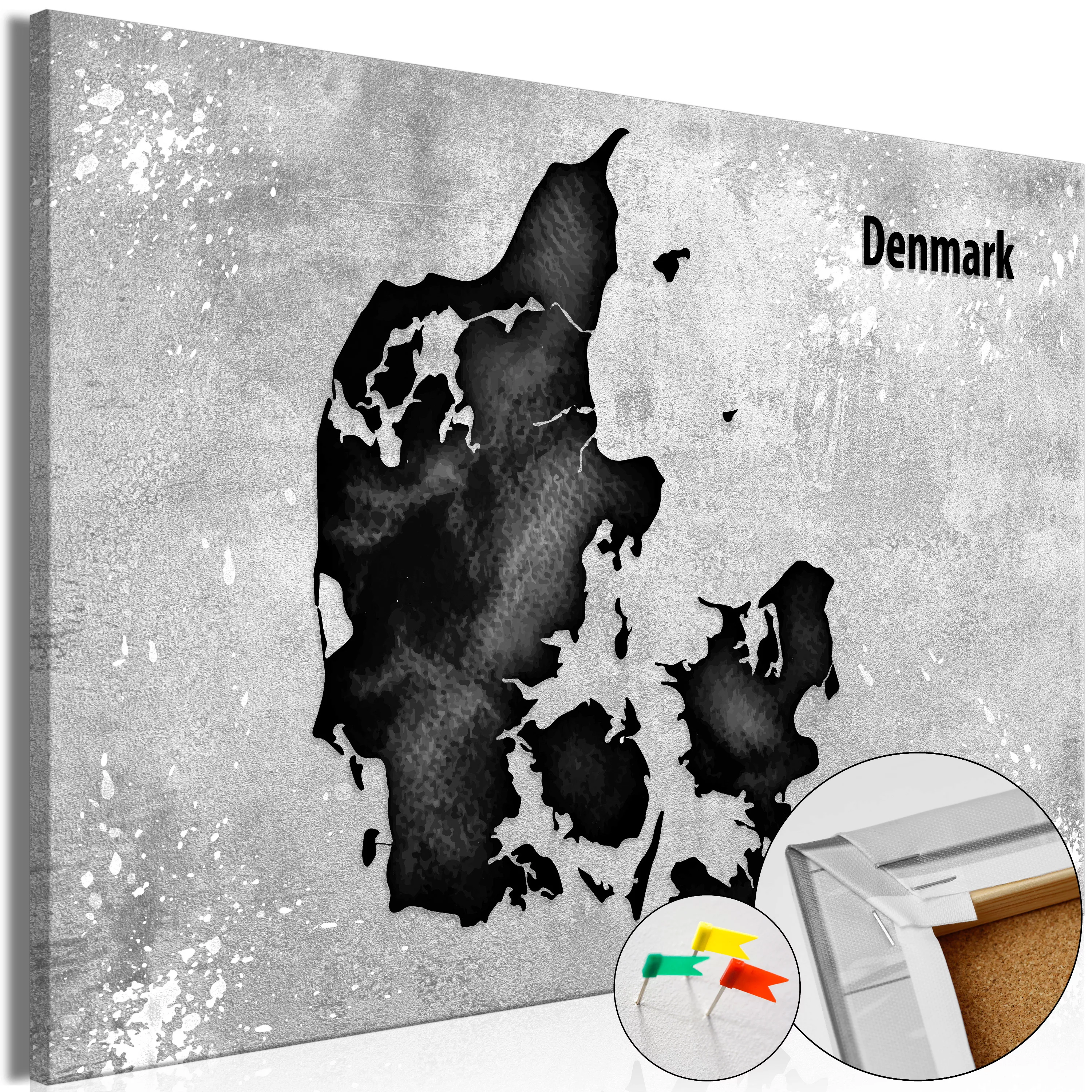 Korkbild - Scandinavian Beauty [cork Map] günstig online kaufen