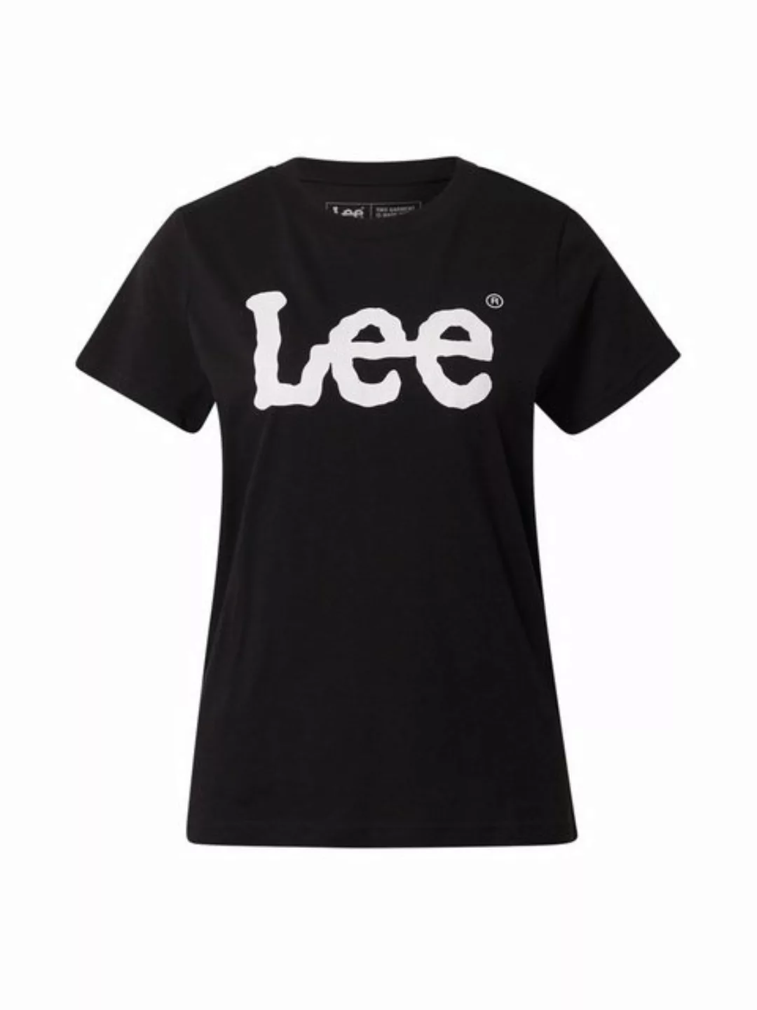 Lee Logo Kurzärmeliges T-shirt L Black günstig online kaufen