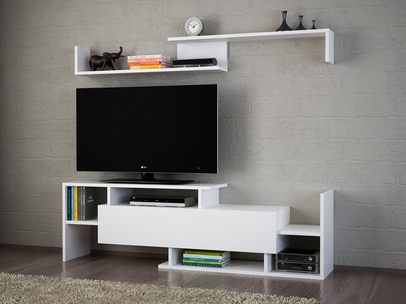 Skye Decor TV-Schrank Schränke, 42x153,6x25 cm, 100% Melaminbeschichtete Pa günstig online kaufen