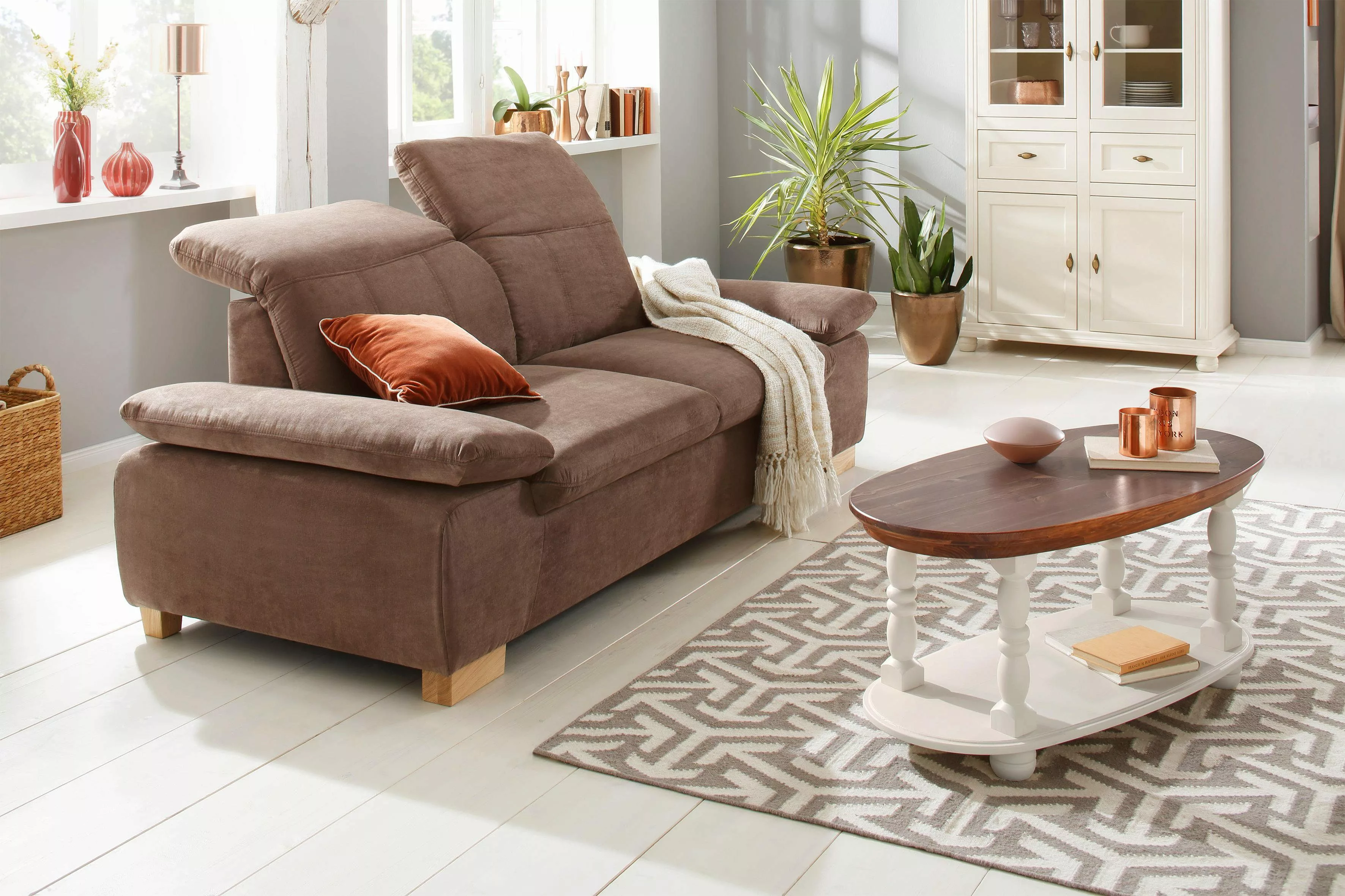 Home affaire 2,5-Sitzer "Bergamo Multifunktions-Couch, elegant und komforta günstig online kaufen