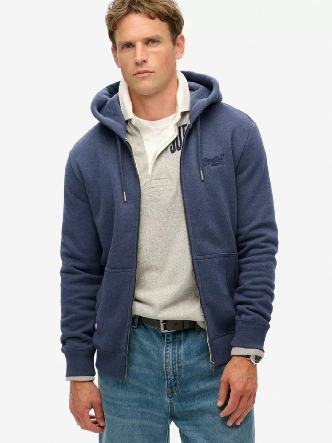 Superdry Kapuzensweatjacke "ESSENTIAL LOGO ZIP HOODIE" günstig online kaufen