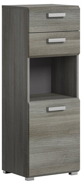 freiraum Hochschrank in Rauchsilber - 40x109x33cm (BxHxT) günstig online kaufen