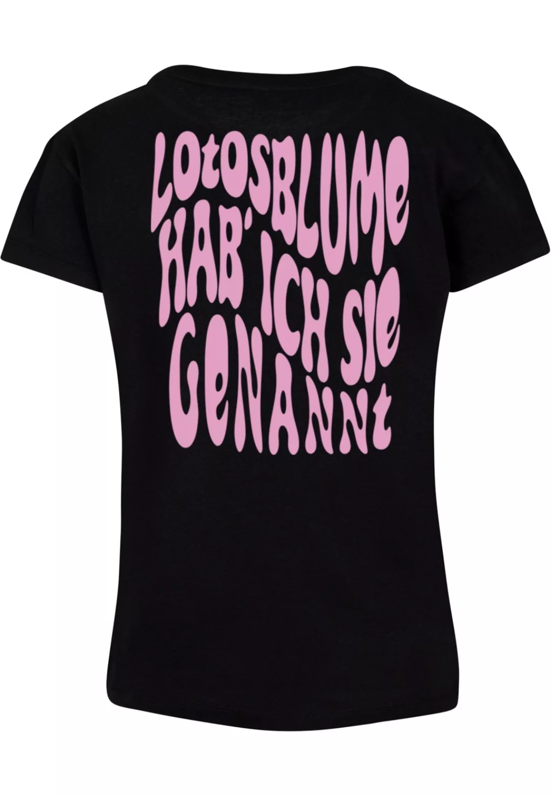 Merchcode T-Shirt "Merchcode Ladies Die Flippers - Lotosblume T-Shirt", (1 günstig online kaufen