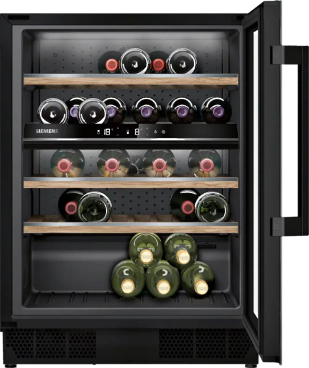 SIEMENS Weinkühlschrank »KU21WAHG0«, für 44 Standardflaschen á 075l günstig online kaufen