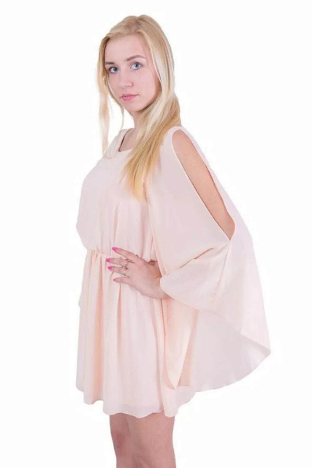 Sarcia.eu Minikleid John Zack pinkes Mini-Kleid- luftige Ärmel M günstig online kaufen
