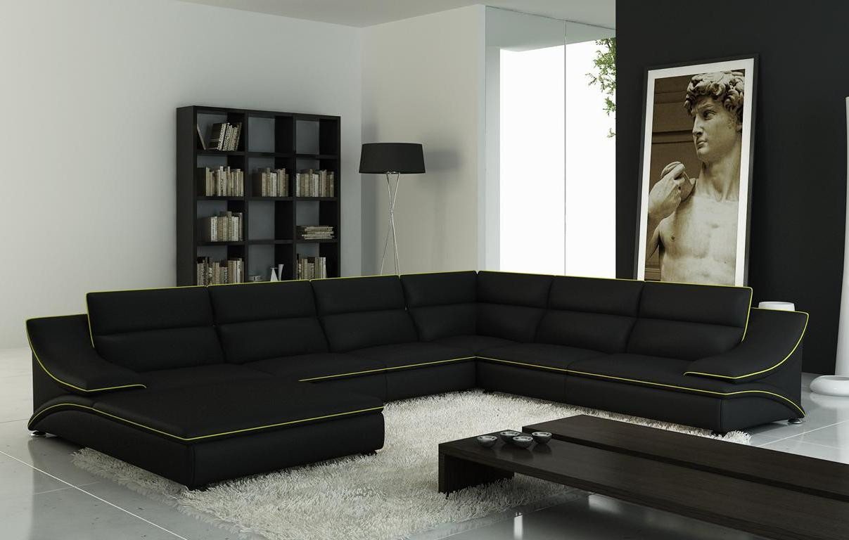 Xlmoebel Ecksofa XXL Design Ecksofa in Lederoptik mit großzügigen Polstern günstig online kaufen