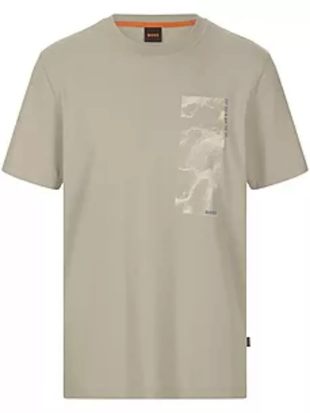 Rundhals-Shirt BOSS beige günstig online kaufen