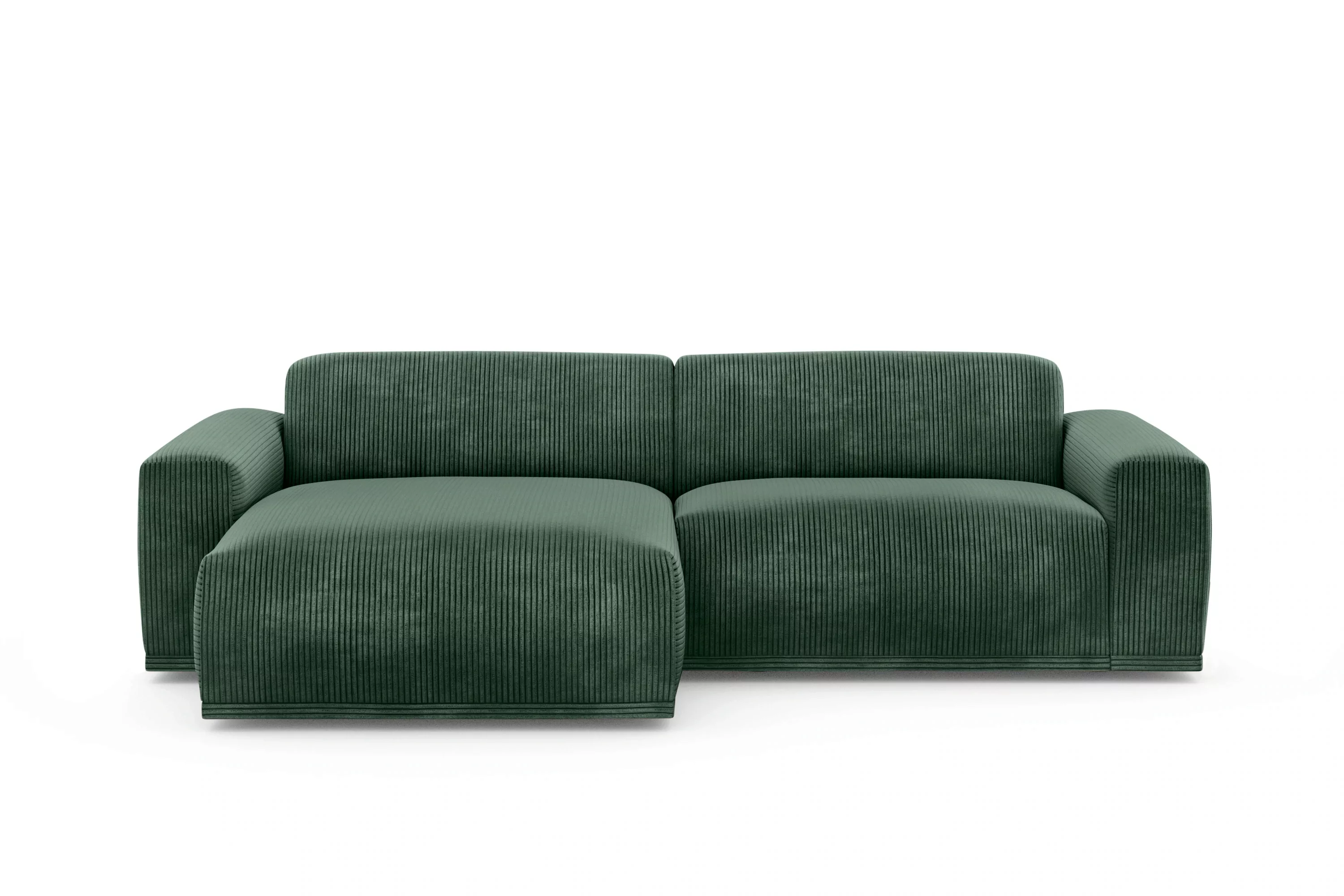 TRENDMANUFAKTUR Ecksofa Braga, mit hochwertigem Kaltschaum, L-Form, in Cord günstig online kaufen