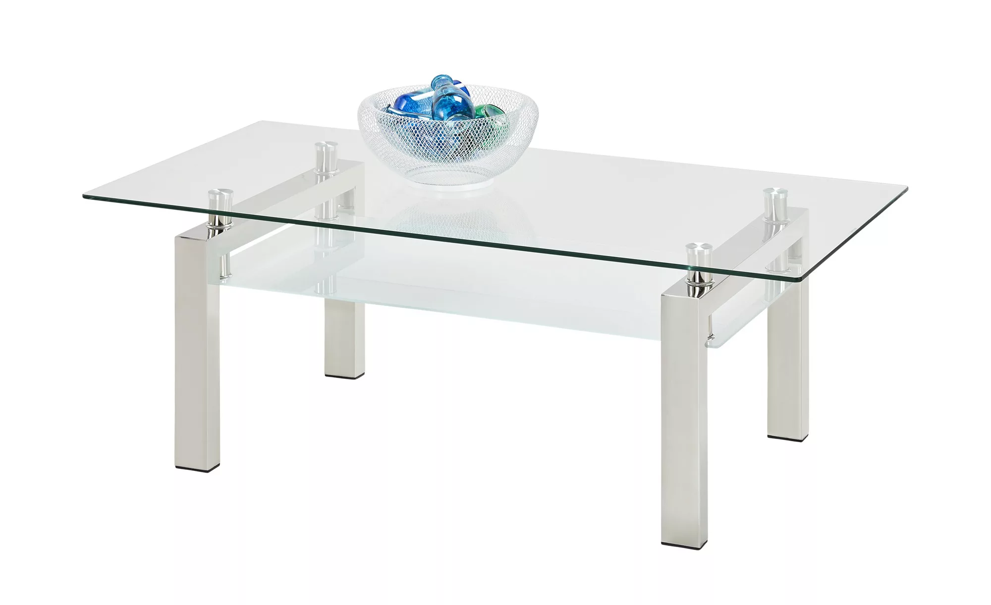 Couchtisch  Sesimbra I - transparent/klar - 60 cm - 44 cm - Sconto günstig online kaufen