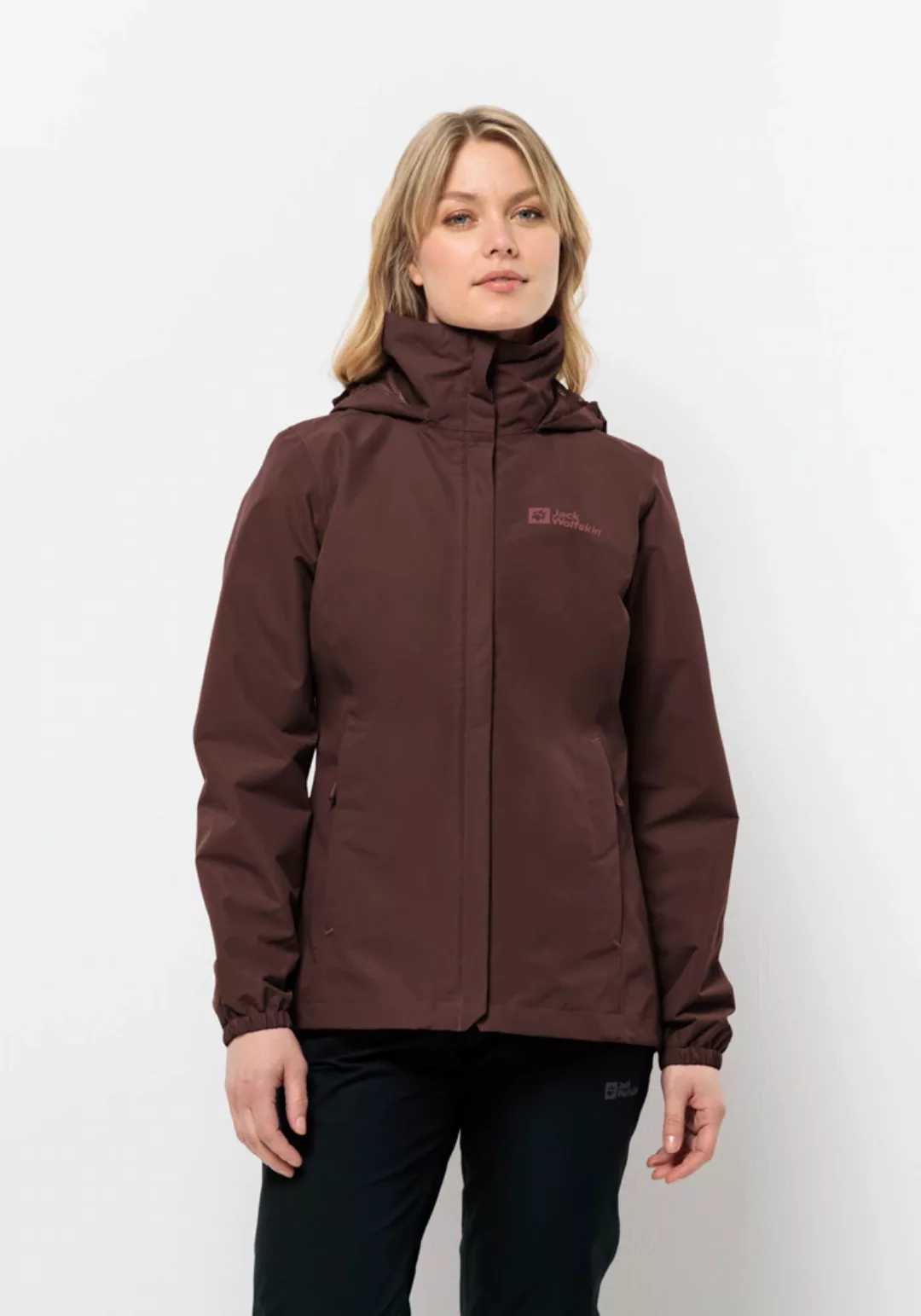 Jack Wolfskin Outdoorjacke "STORMY POINT 2L JKT W", mit Kapuze günstig online kaufen