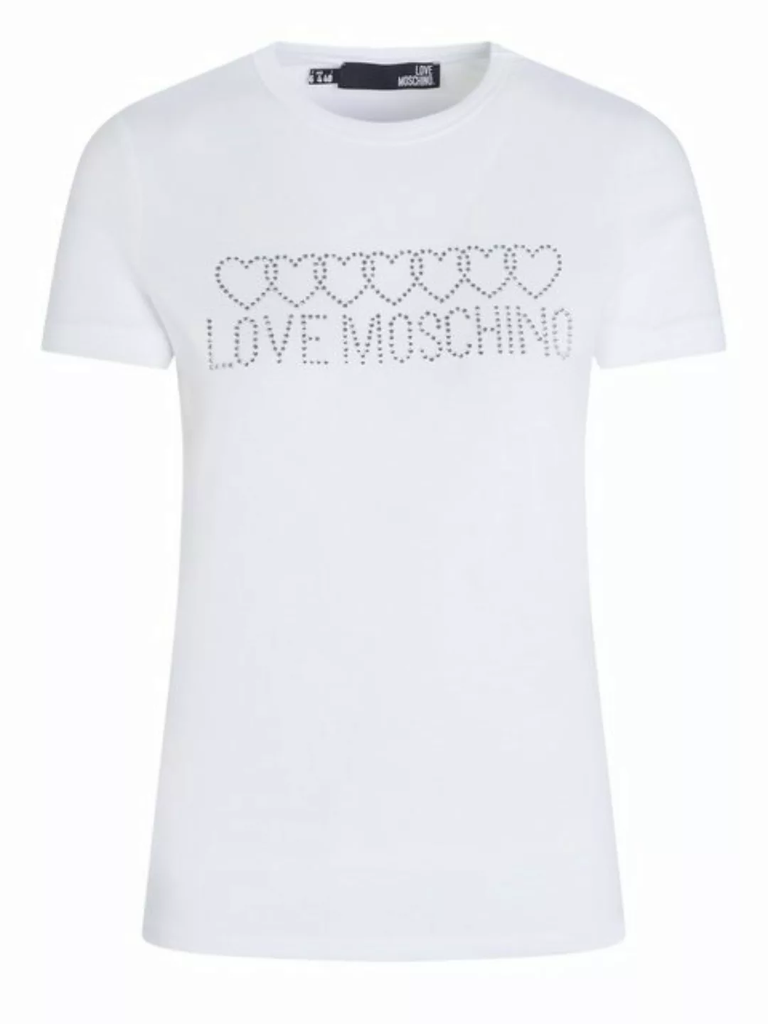 LOVE MOSCHINO T-Shirt Love Moschino Top weiss günstig online kaufen