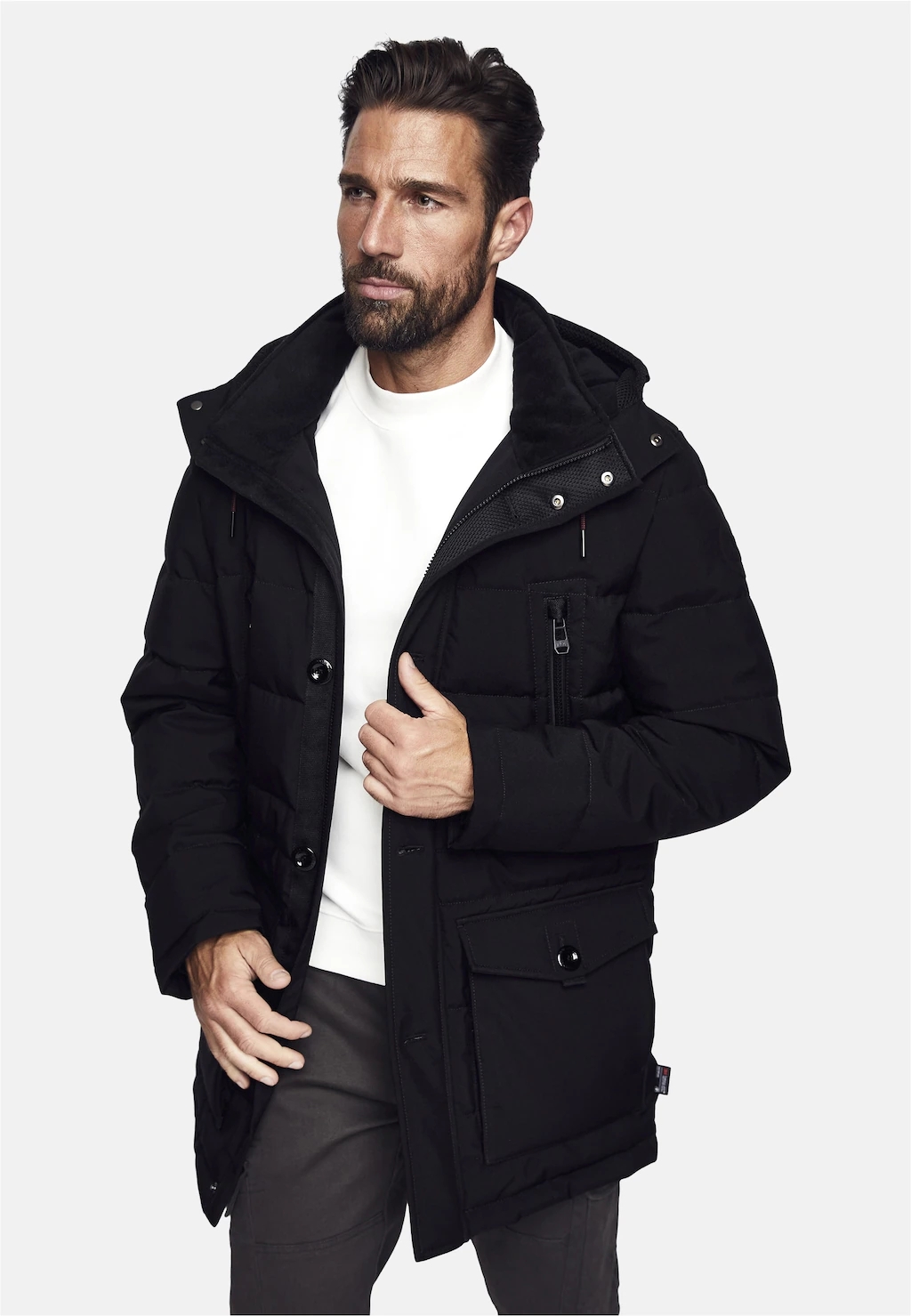 New Canadian Parka "Thinsulate-Funktionsparka", mit Fleece-Einsatz am Innen günstig online kaufen