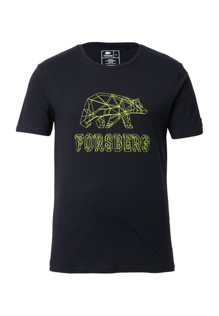 FORSBERG T-Shirt mit Dimensionslogo günstig online kaufen