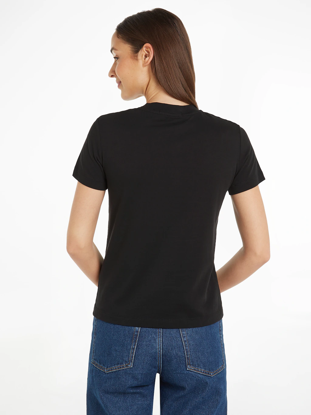 Calvin Klein Jeans T-Shirt "STACKED INSTITUTIONAL REG TEE", mit Logoschrift günstig online kaufen