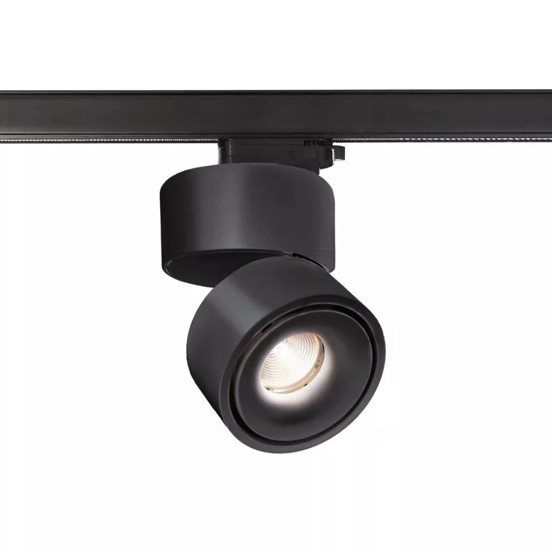 LED 3-Phasen Schienensystem Spot Uni II in Schwarz 17W 910lm günstig online kaufen