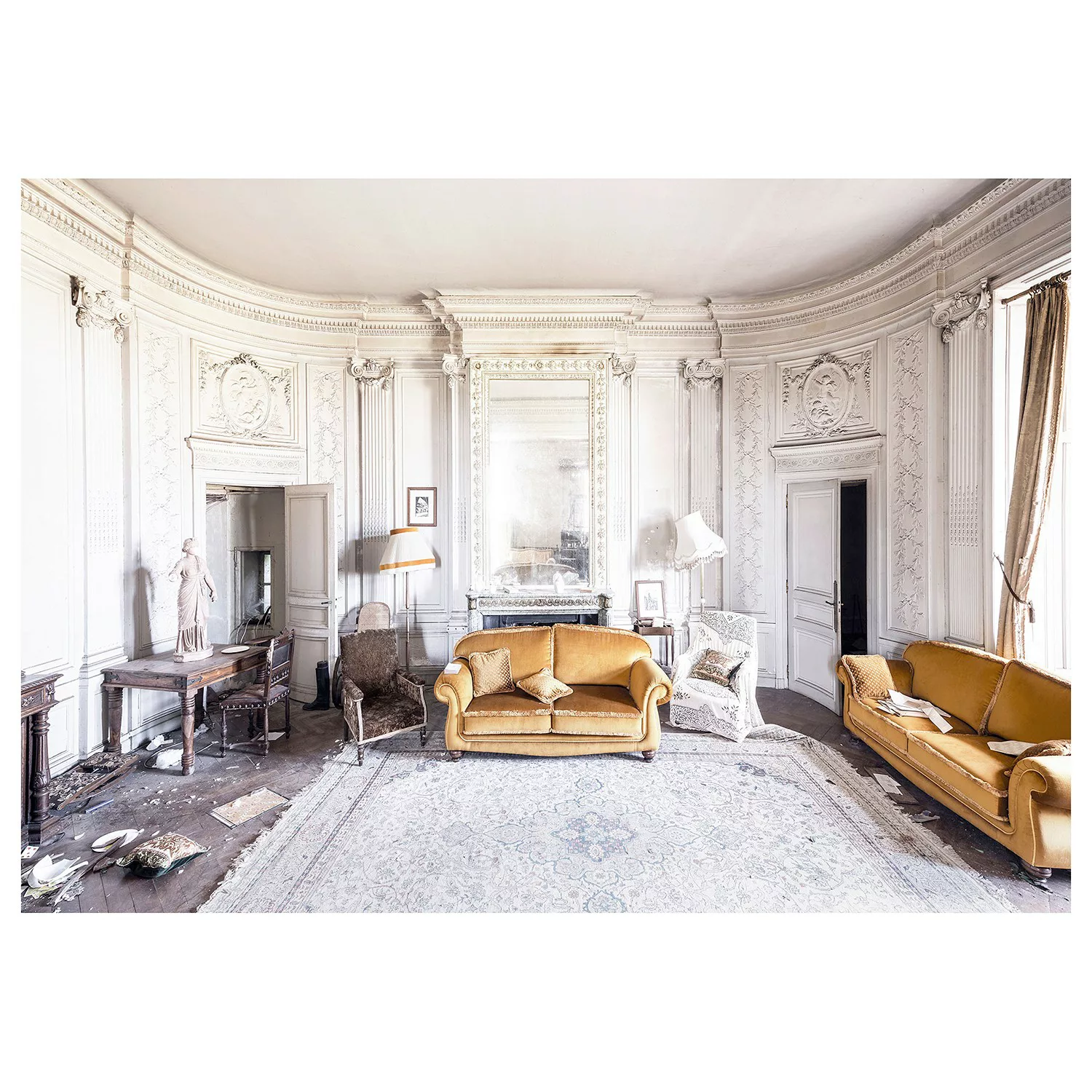 KOMAR Vlies Fototapete - White Room - Größe 400 x 280 cm mehrfarbig günstig online kaufen