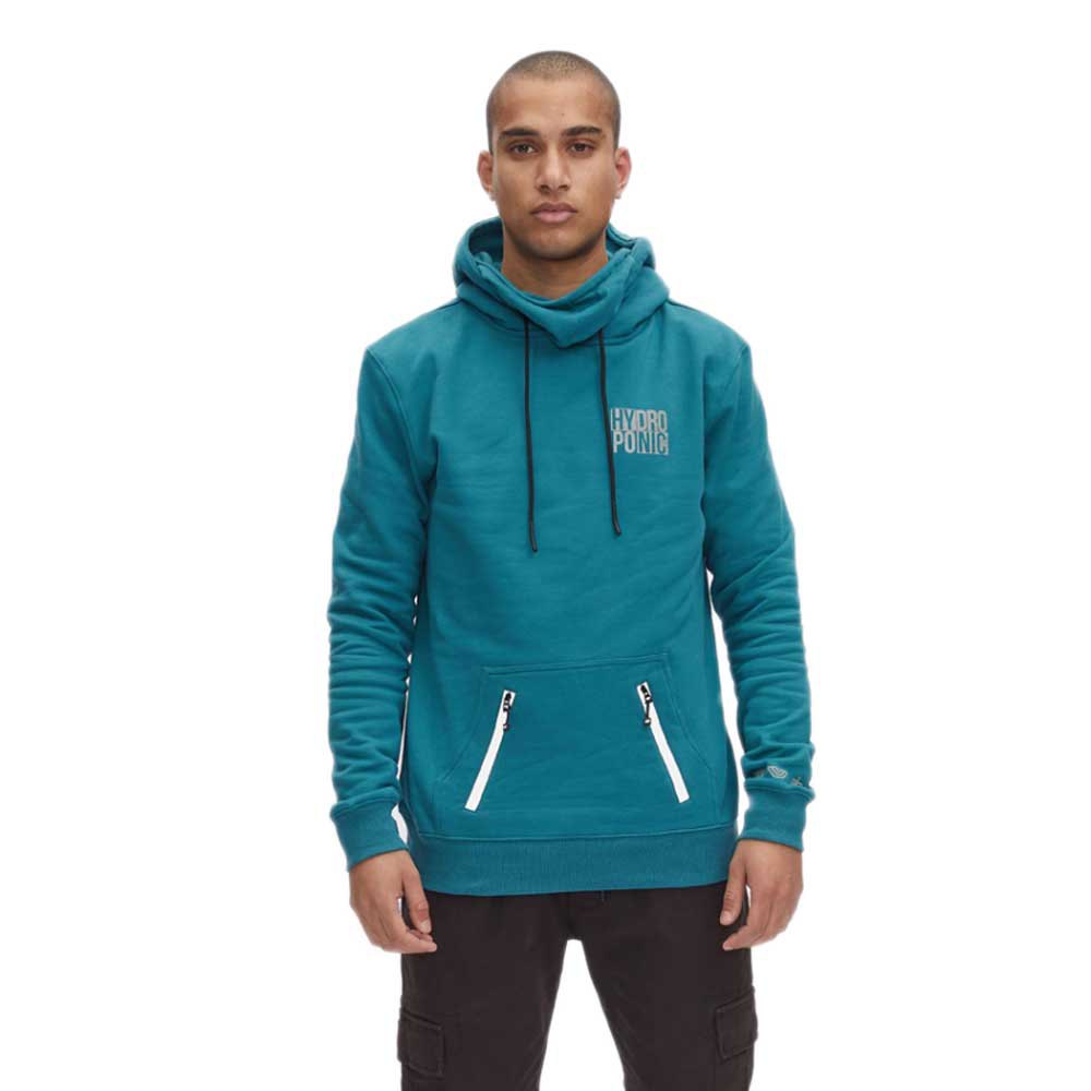 Hydroponic Dh Elements Kapuzenpullover L Teal Green günstig online kaufen