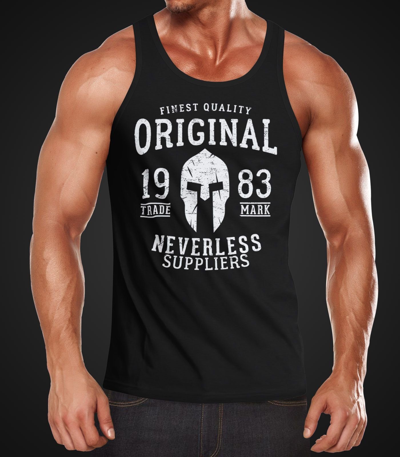 Neverless Tanktop Herren Tank-Top Original Gladiator günstig online kaufen