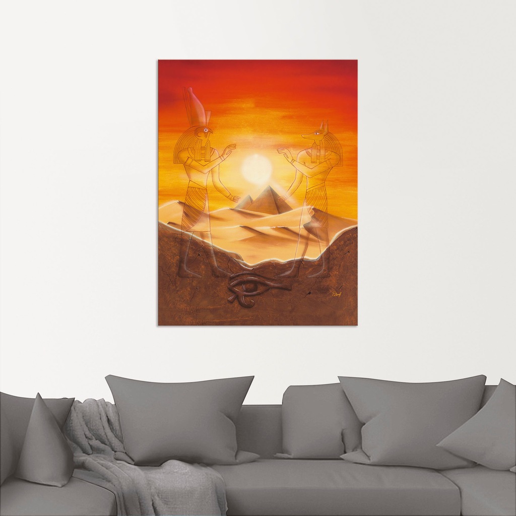 Artland Wandbild "Ägypten", Afrika, (1 St.), als Alubild, Outdoorbild, Lein günstig online kaufen