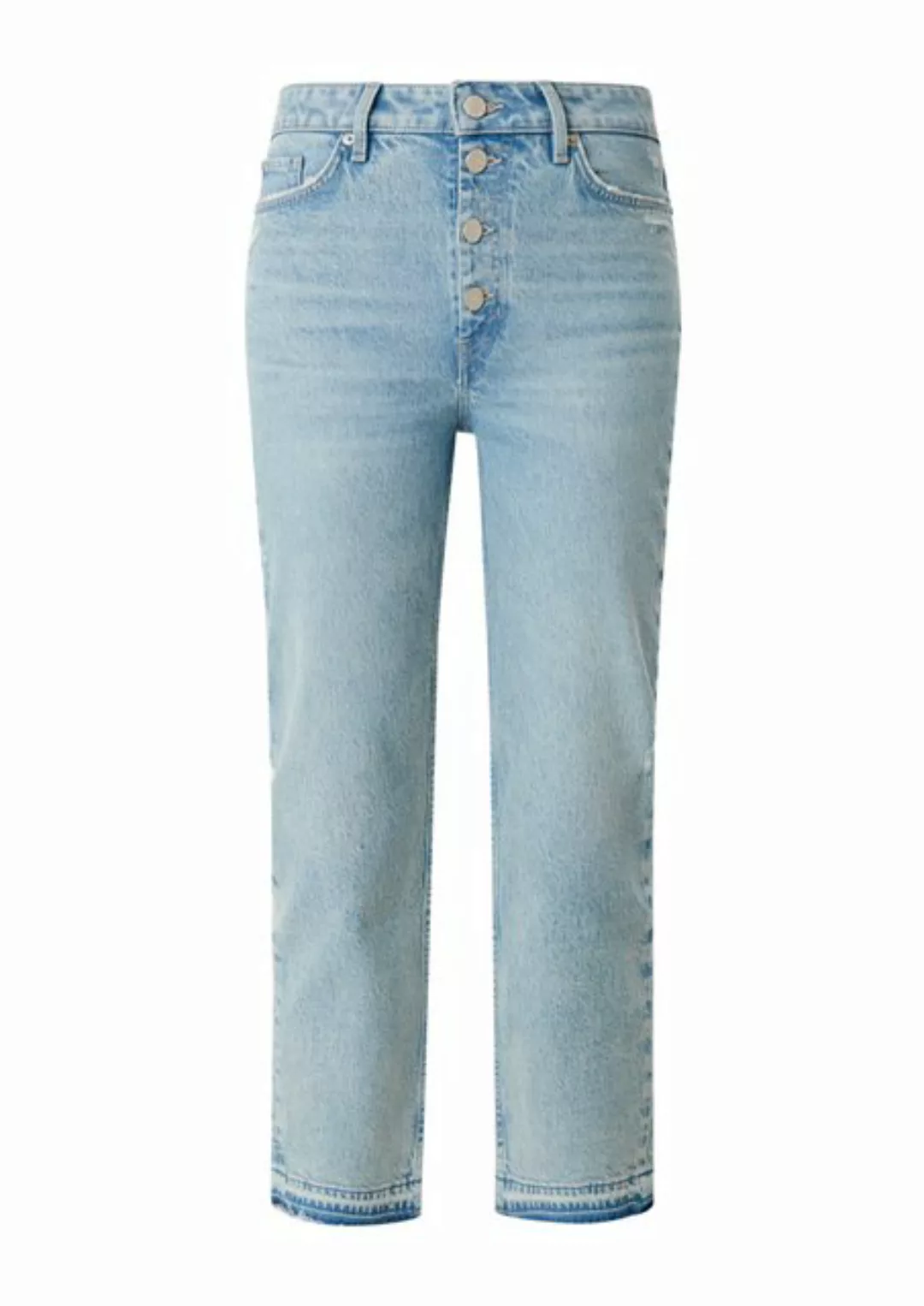 s.Oliver 7/8-Jeans Regular: Cropped Jeans Waschung günstig online kaufen