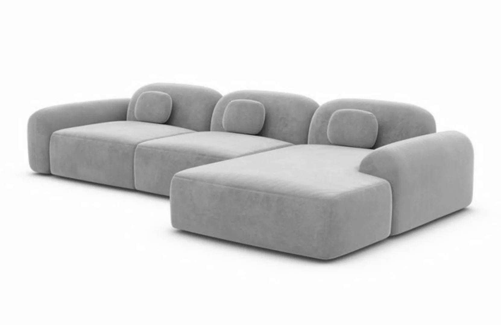 Sofa Dreams Ecksofa Polstersofa Stoff Couch Stoffsofa Modern Sofa Barcelona günstig online kaufen