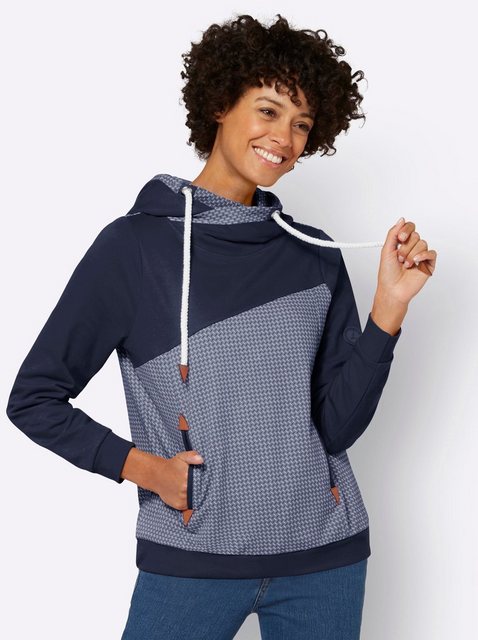 Casual Looks Kapuzensweatshirt günstig online kaufen