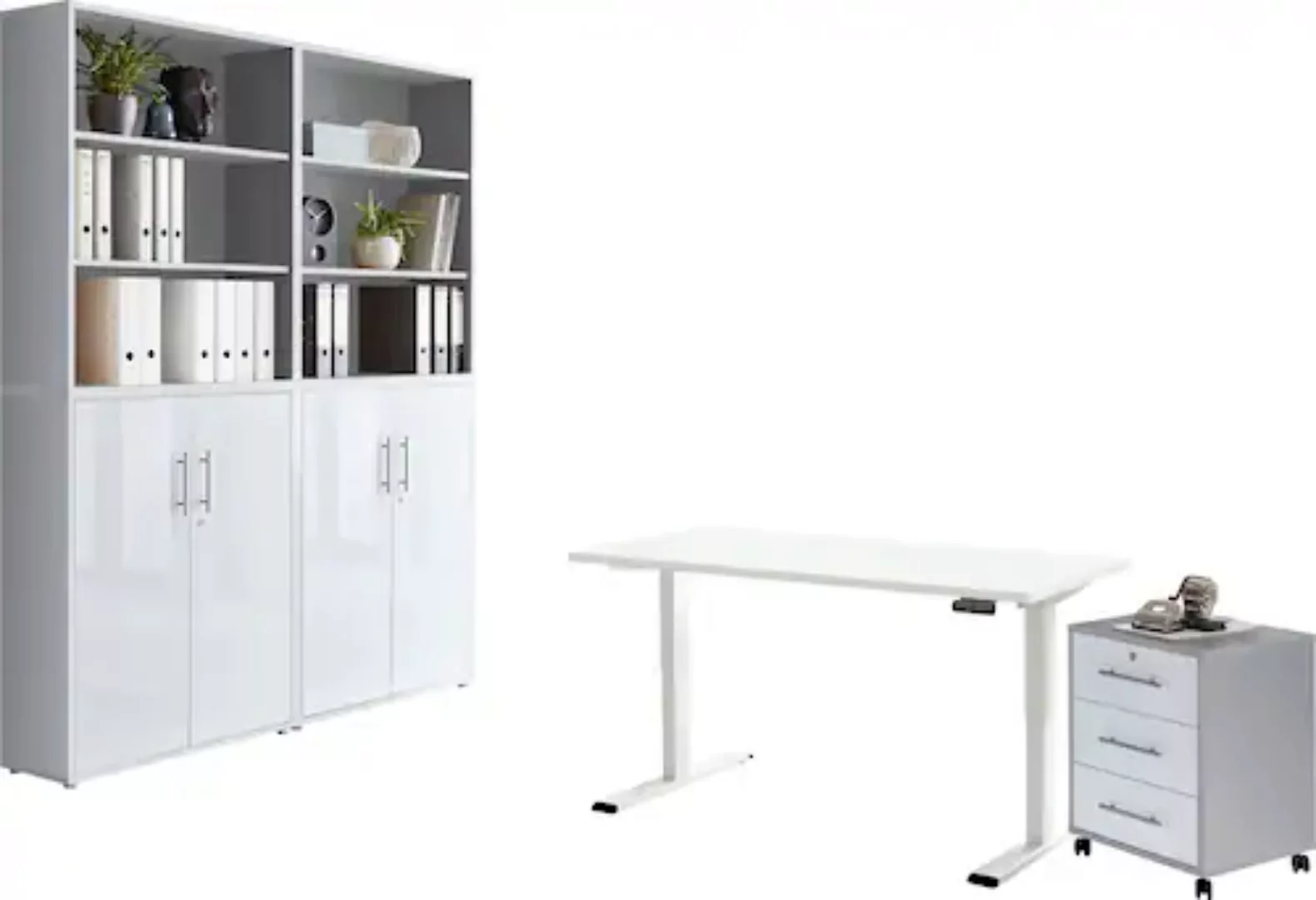 BMG Möbel Büromöbel-Set "Tabor", (Set, 6 tlg.) günstig online kaufen