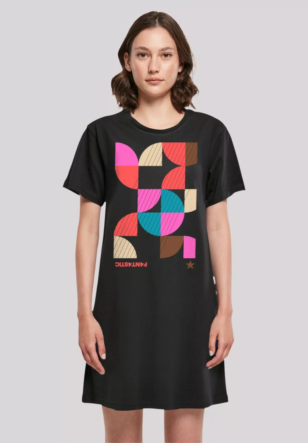 F4NT4STIC Shirtkleid "Abstrakt Damen T-Shirt Kleid", Print günstig online kaufen