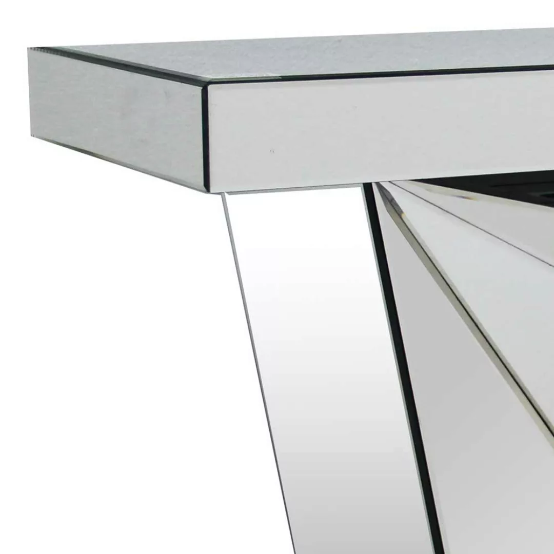 Spiegel Konsolen Tisch in modernem Design Glasplatte günstig online kaufen