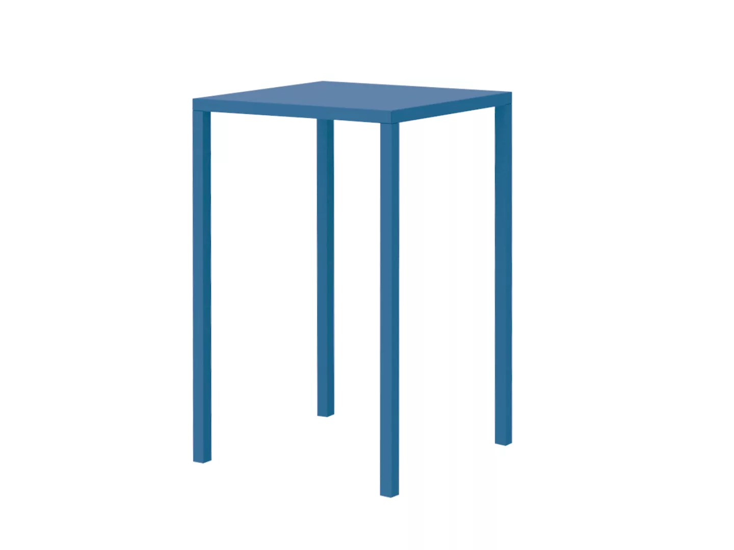 Outdoor Stehtisch Quatris 70x70x110 cm blau günstig online kaufen