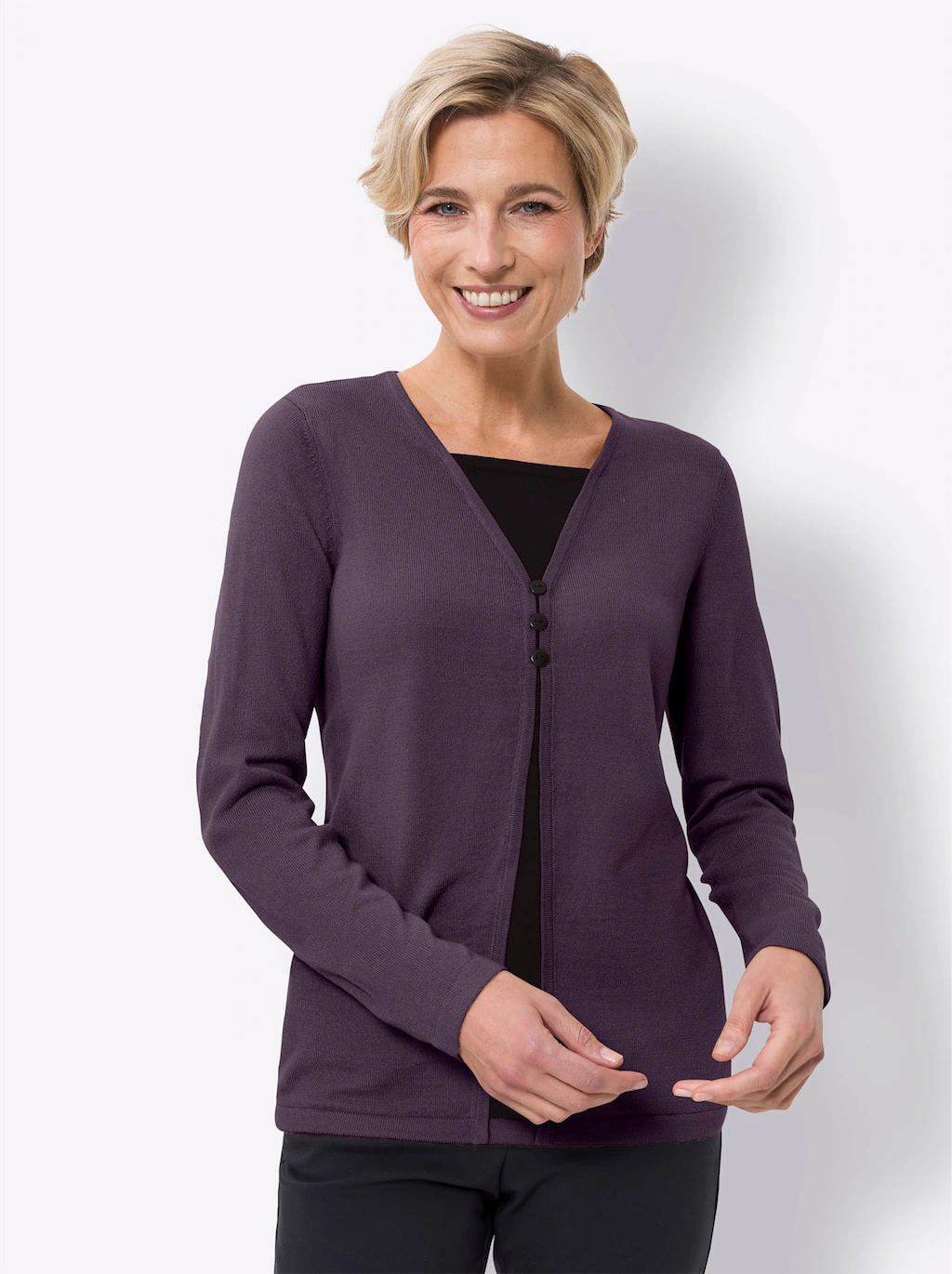 Classic Basics 2-in-1-Pullover "Strickpullover" günstig online kaufen