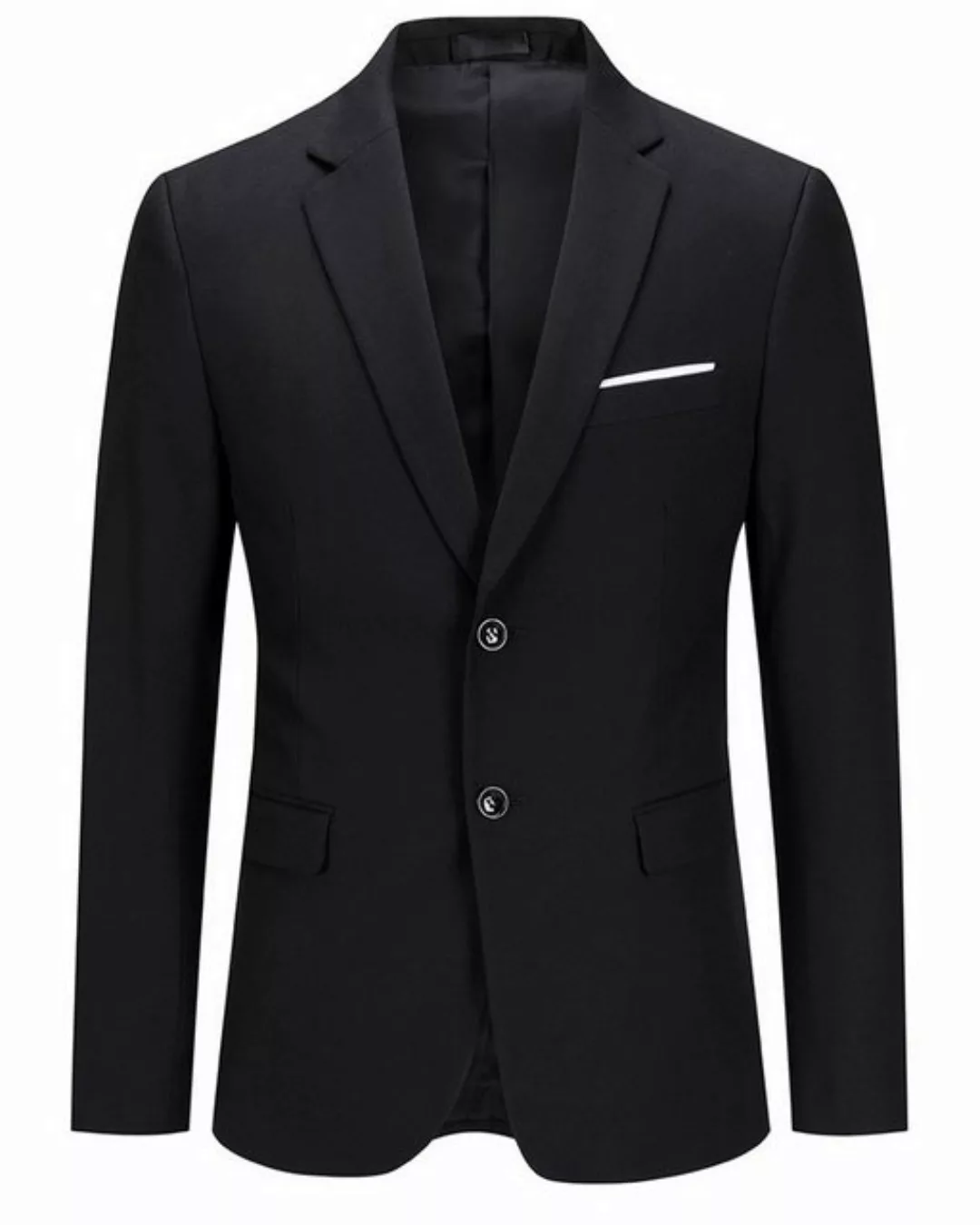 Allthemen Anzugsakko Herren 1 Knopf Blazer mit klassischem Reverskragen günstig online kaufen