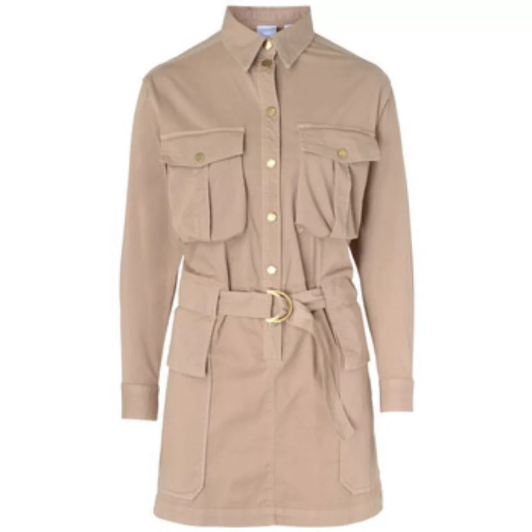 Pinko  Kleider Twinset Chemisier Kleid Cotilia beige günstig online kaufen