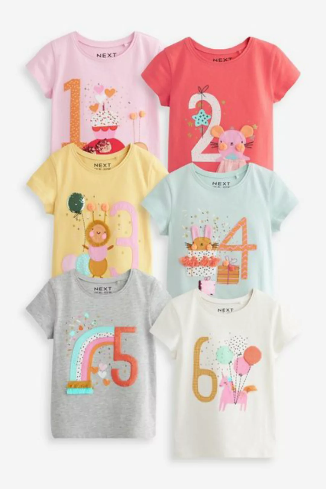 Next T-Shirt Geburtstags-T-Shirts „I Am” (1-tlg) günstig online kaufen