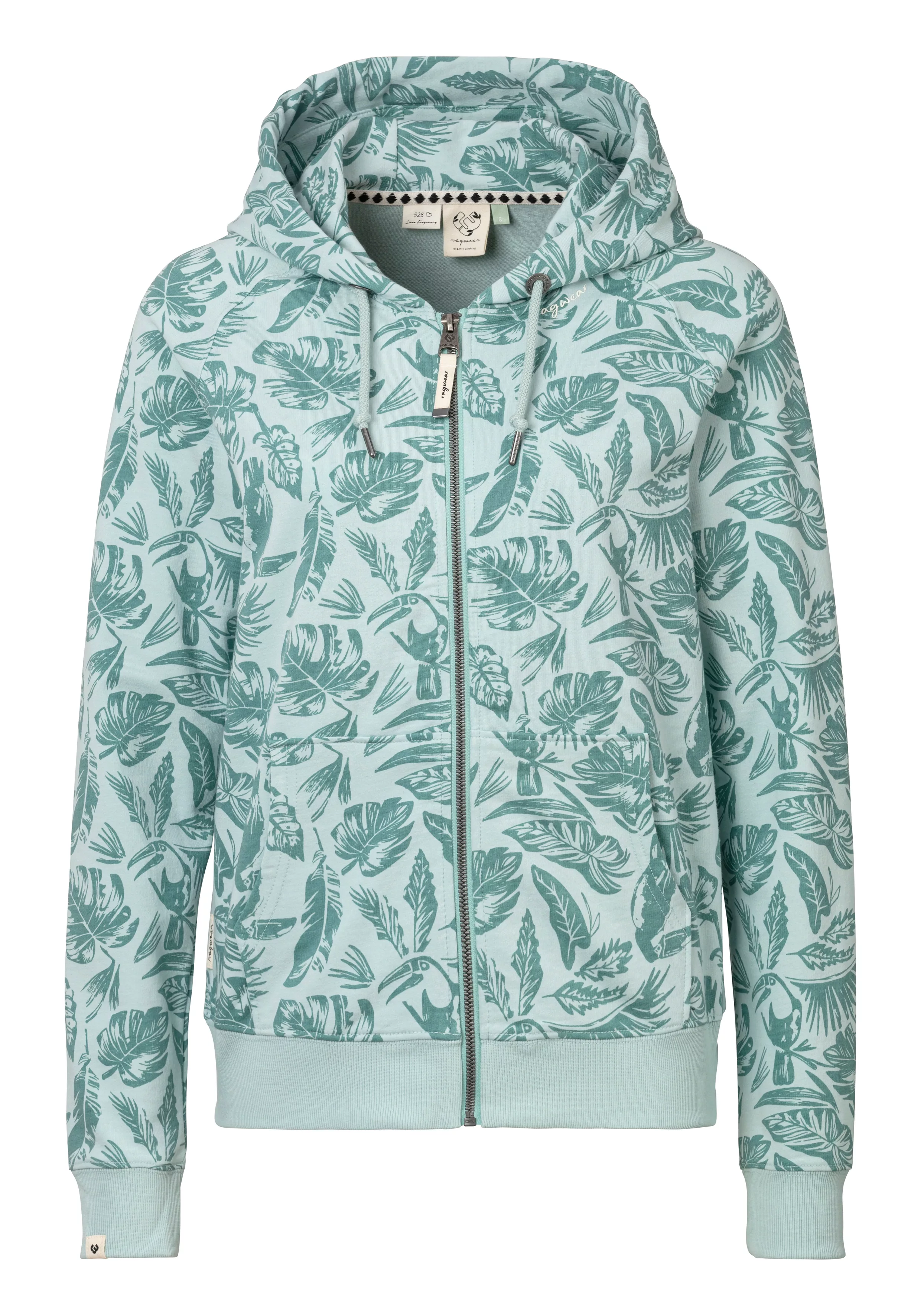 Ragwear Sweatjacke "ROSEMERIE SUMMER GOTS", mit Reißverschluss und praktisc günstig online kaufen