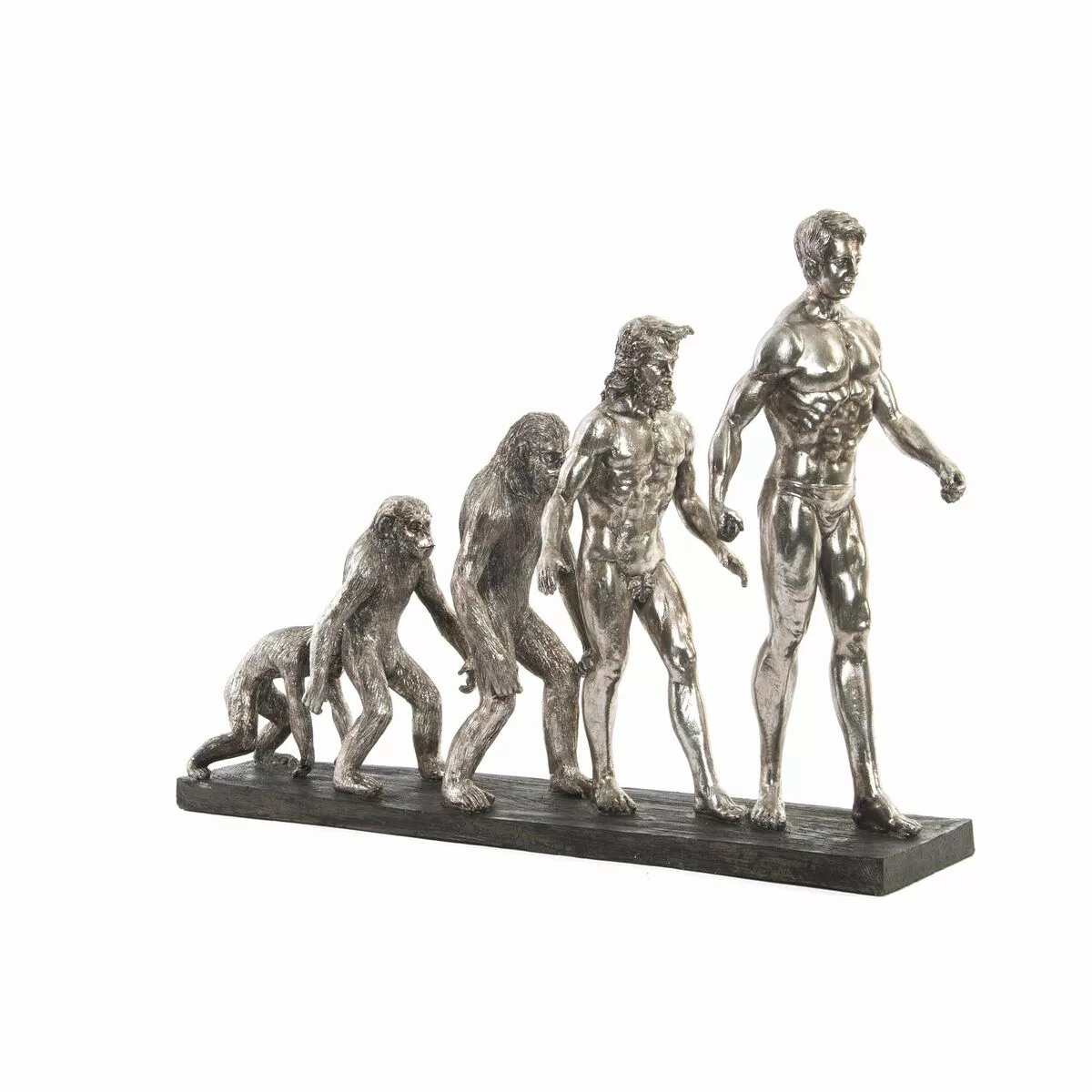 Deko-figur Dkd Home Decor Origin Of Species Silberfarben Harz Moderne (55 X günstig online kaufen