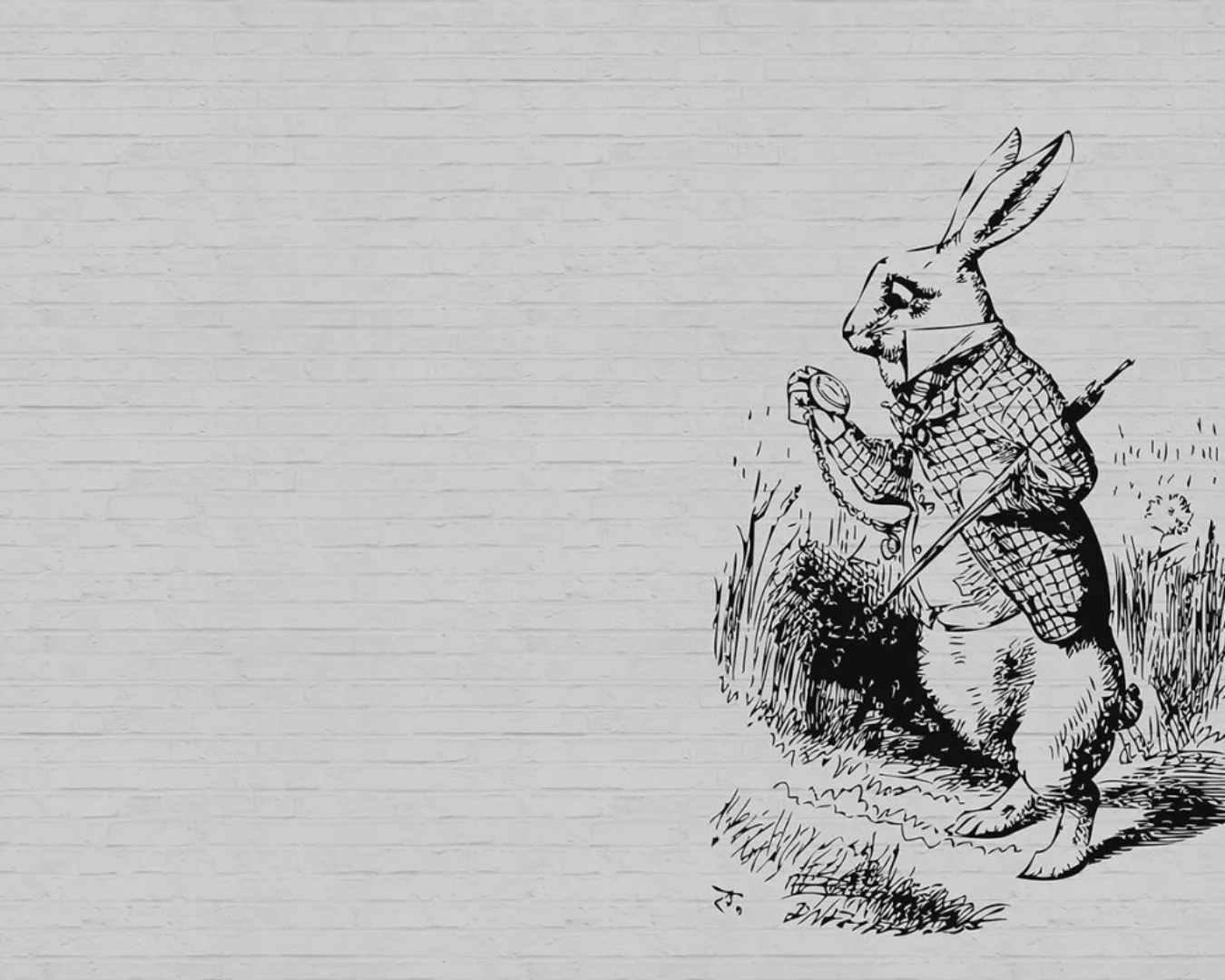 Fototapete "bunny 1" 4,00x2,70 m / Glattvlies Perlmutt günstig online kaufen