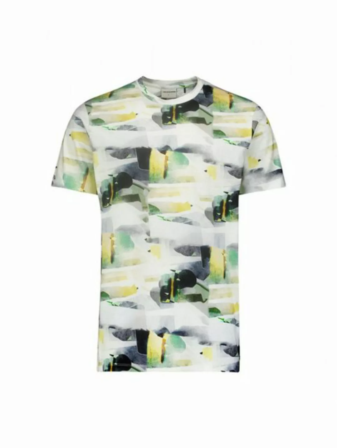 NO EXCESS T-Shirt - Kurzarm Shirt mit Allover-Print - T-Shirt mit Print günstig online kaufen