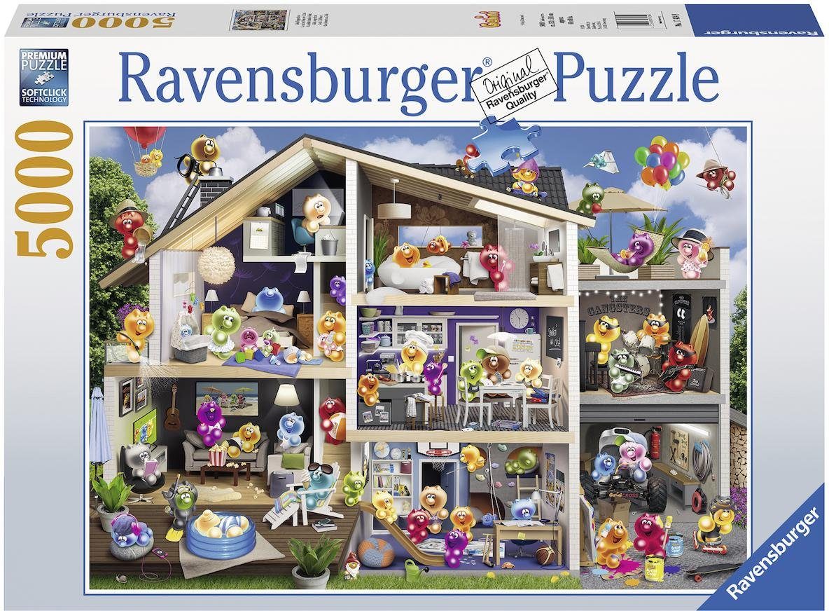 Ravensburger Puzzle Gelini Puppenhaus, 5000 Puzzleteile, günstig online kaufen