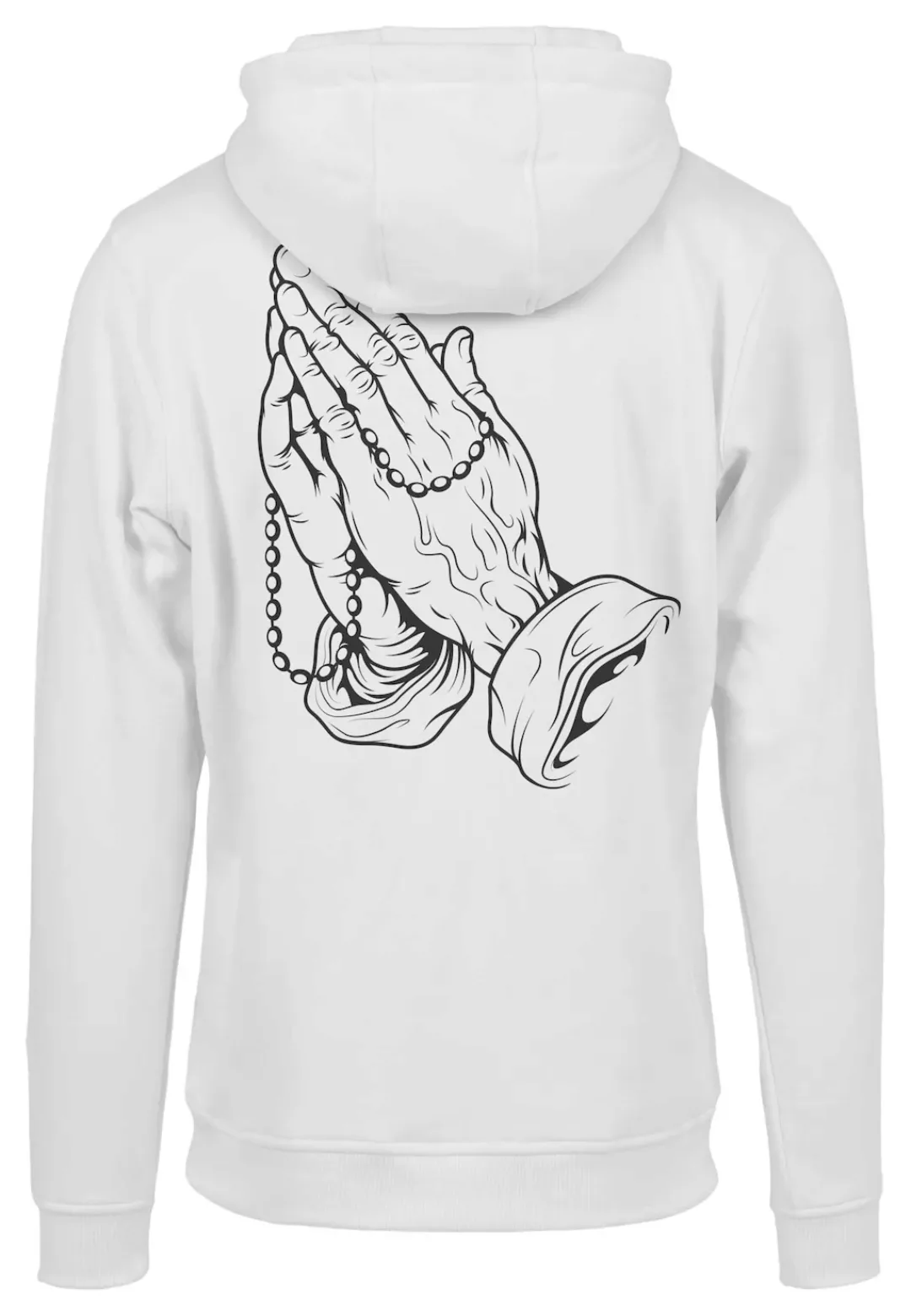 MisterTee Kapuzensweatshirt "MisterTee Herren Pray Hands Hoody" günstig online kaufen