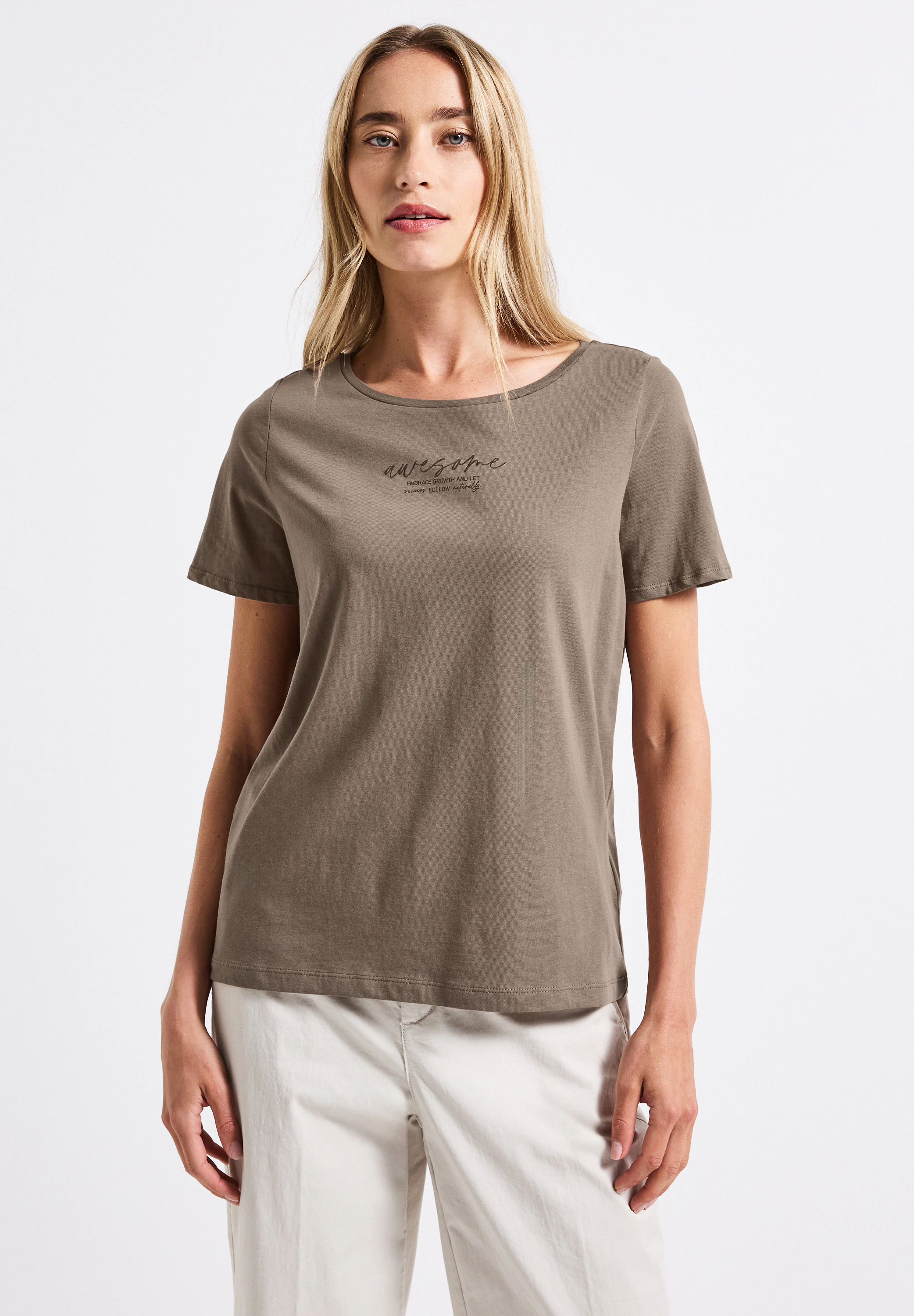 STREET ONE T-Shirt, aus reiner Baumwolle günstig online kaufen