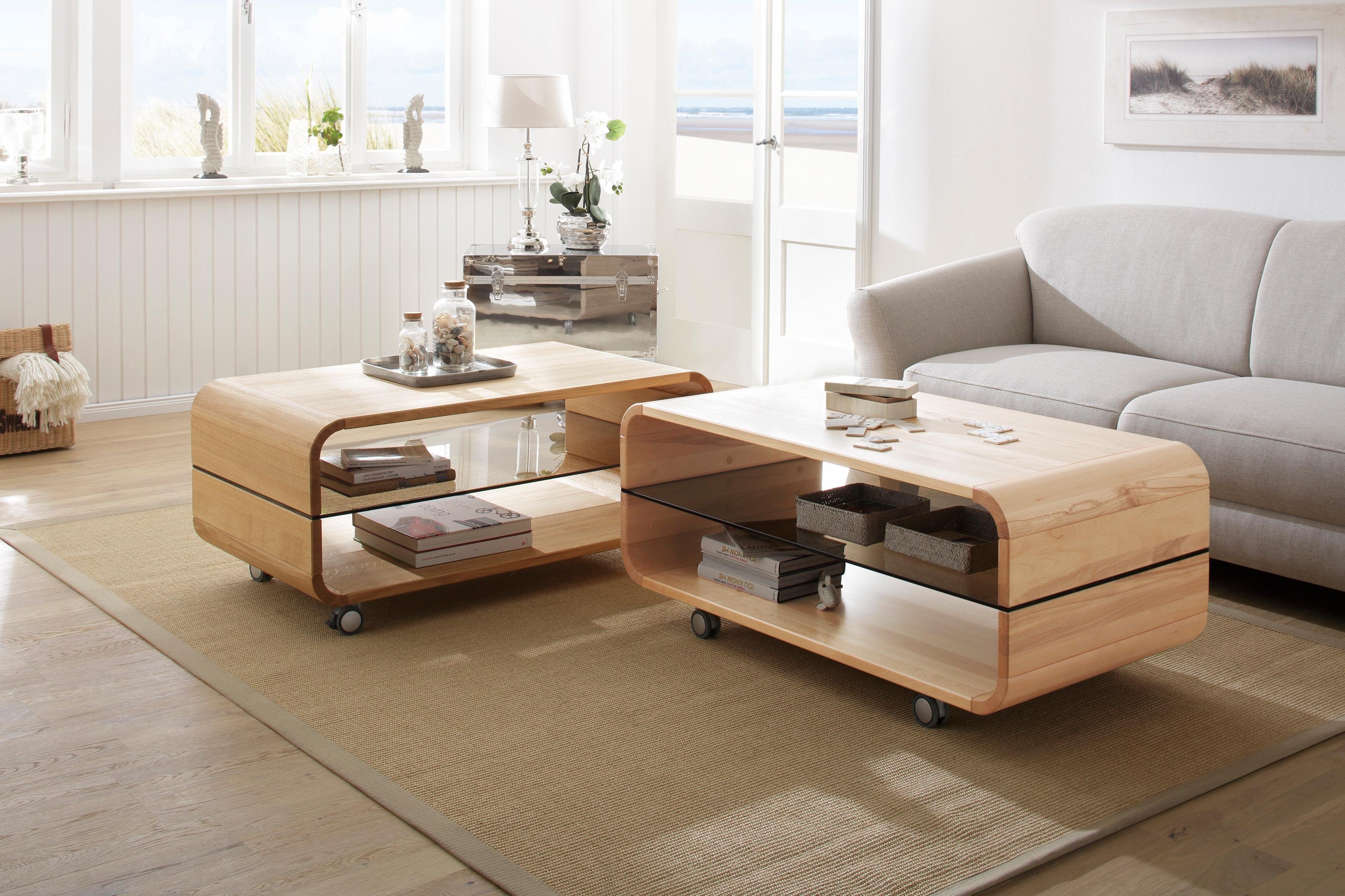 Home affaire Couchtisch "Emil", auf Rollen, Breite 110 cm günstig online kaufen