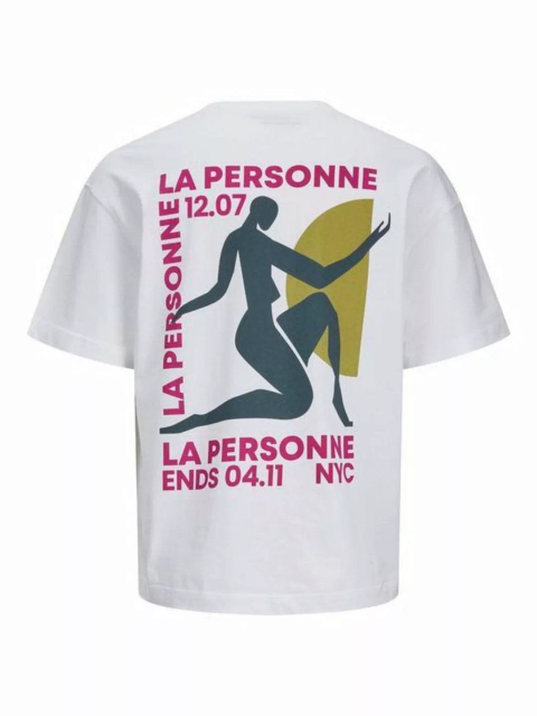 Jack & Jones T-Shirt JORCAPITAL POSTER TEE SS CREW NECK günstig online kaufen